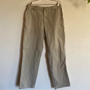 SOREL Carpenter Cream Work Pants Men’s Size 36x34 EX CONDITION